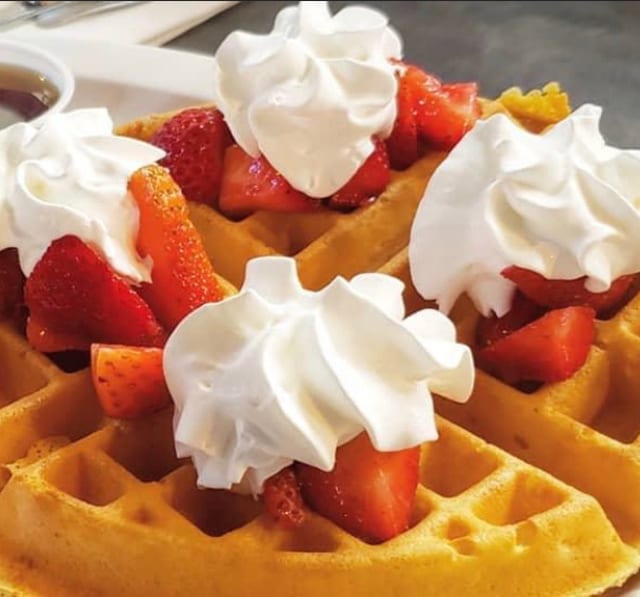 Strawberry Waffle.