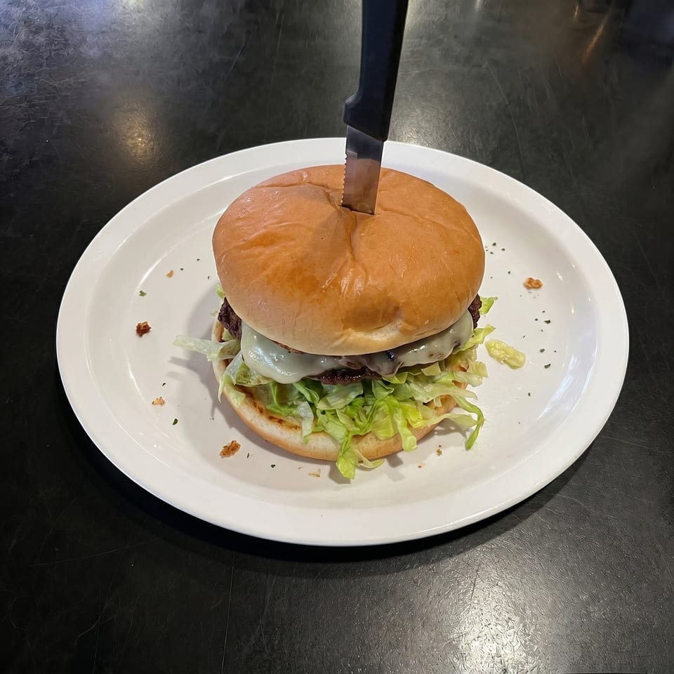 Mushroom Swiss Burger Delight