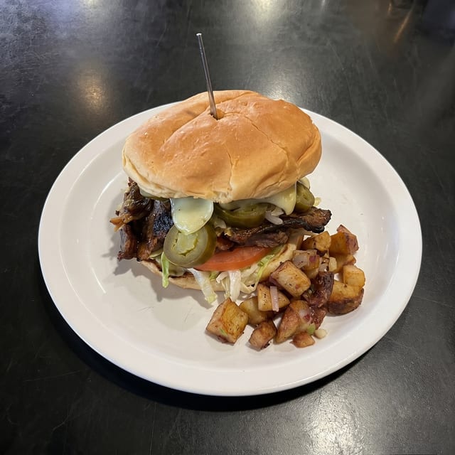 Jalapeno Jack Burger.