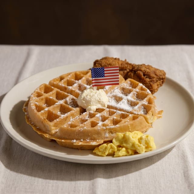 Waffle Breakfast.