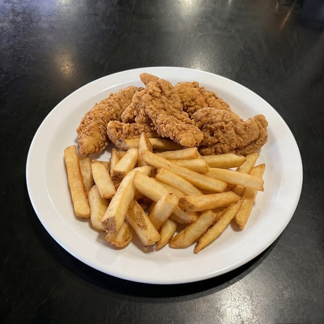 Kids Chicken Strips.