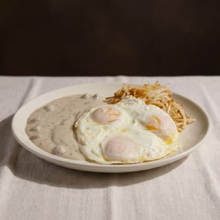 Chicken Fried Steak & Eggs