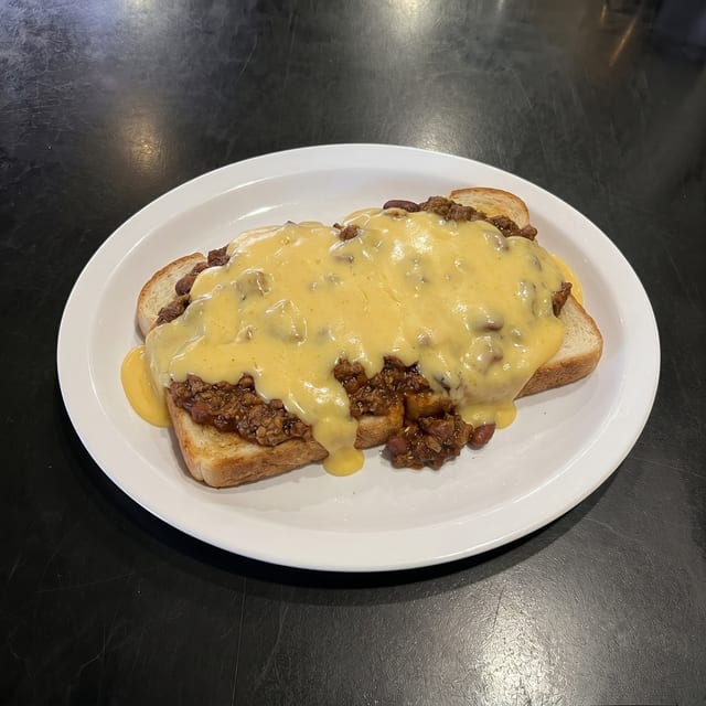 Chili Cheese Dog.